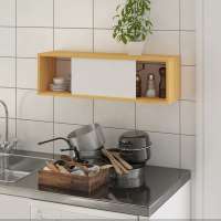 Kitchen Plates Storage Shelf Cube Sliding Door Cube Shelf Wall storage fo Kitchen